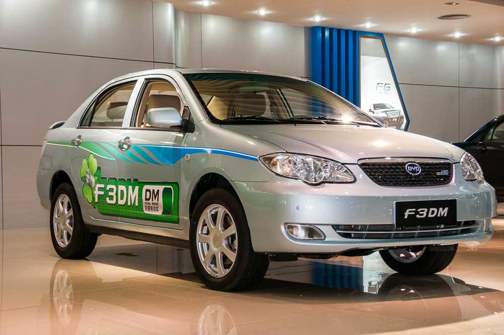SCMP. Bolt out of the blue. review of the BYD F3DM.