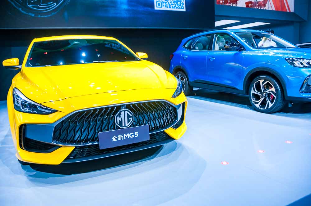 Car Design News. SAIC envisions a brighter future for the MG 5 reboot.