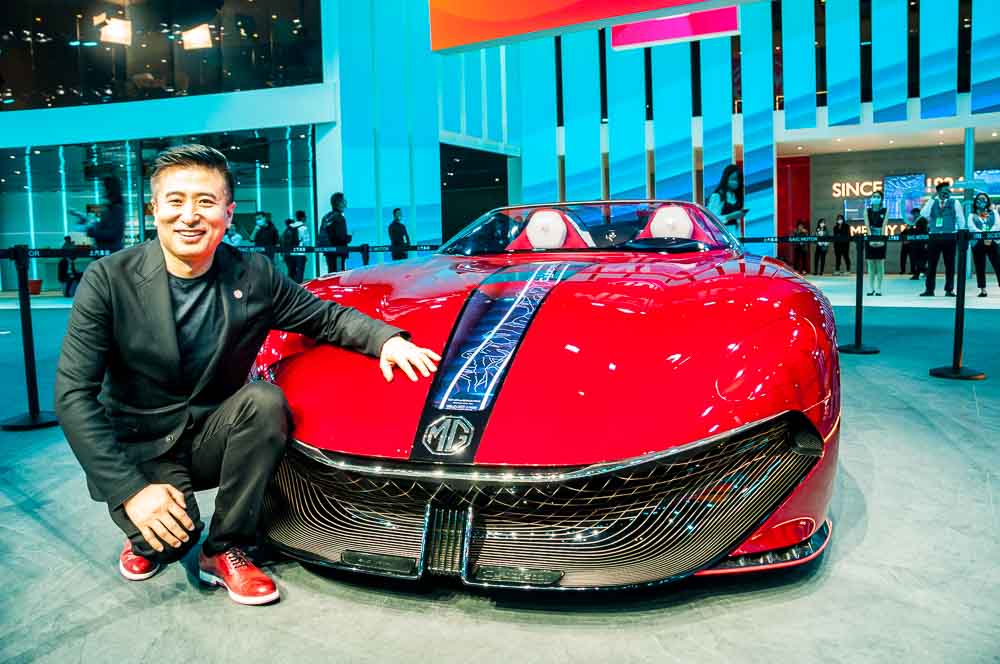 Car Design News. SAIC design chief unpicks the MG Cyberster.